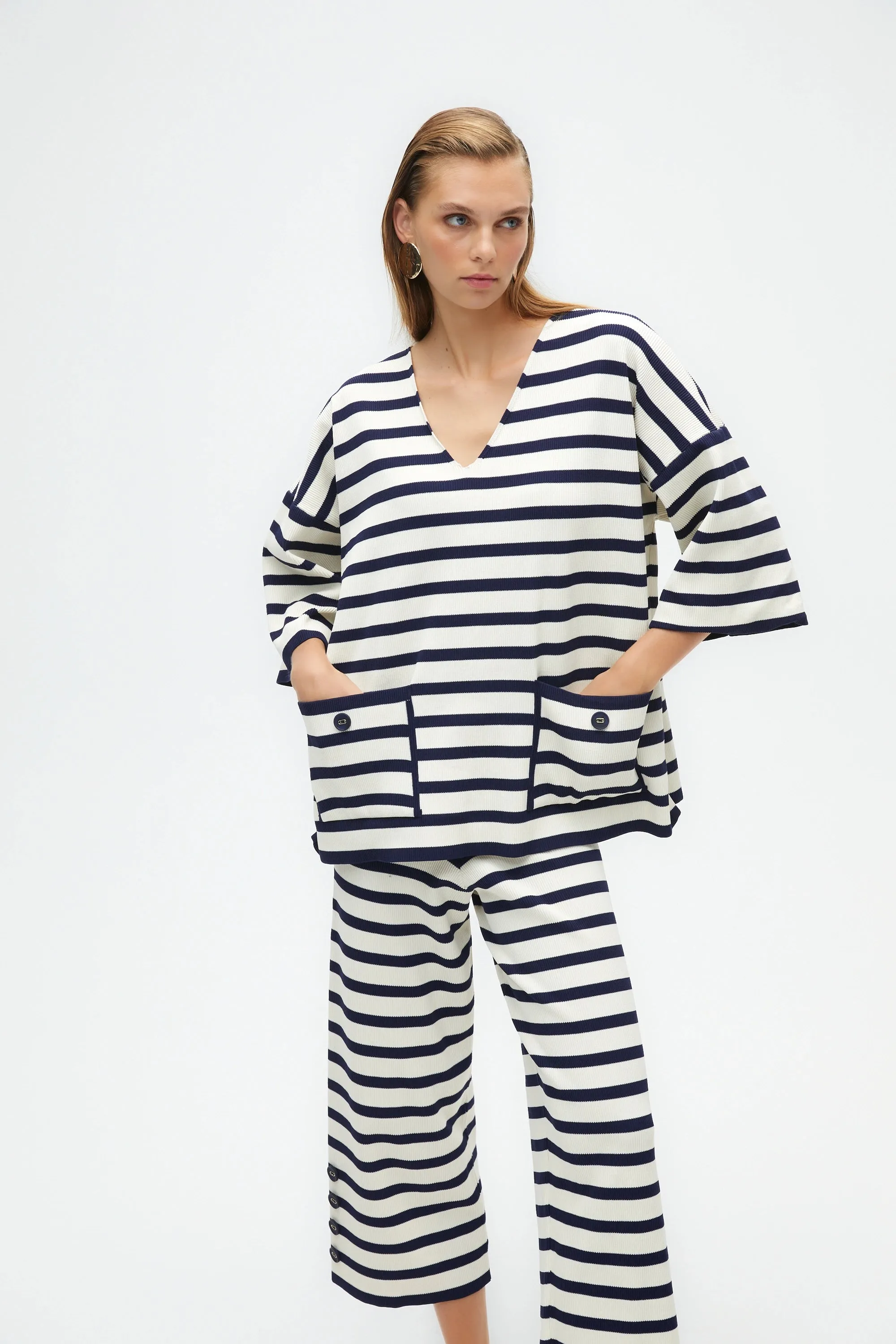 Striped Knit Pants (Final Sale)