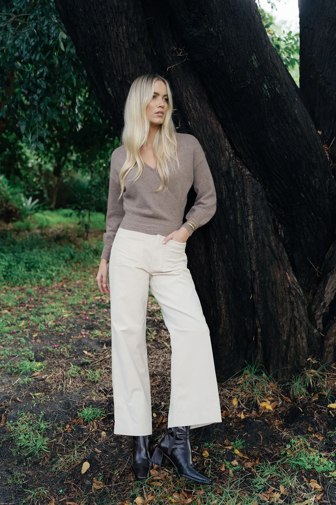 Suki Cord Pant / Vanilla