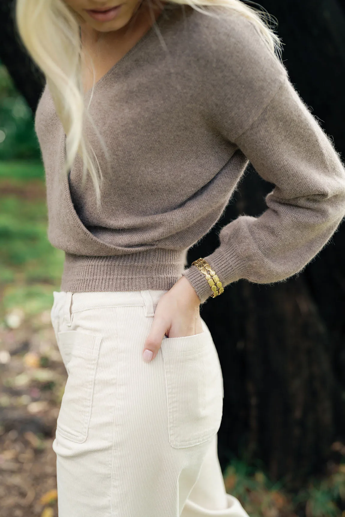 Suki Cord Pant / Vanilla