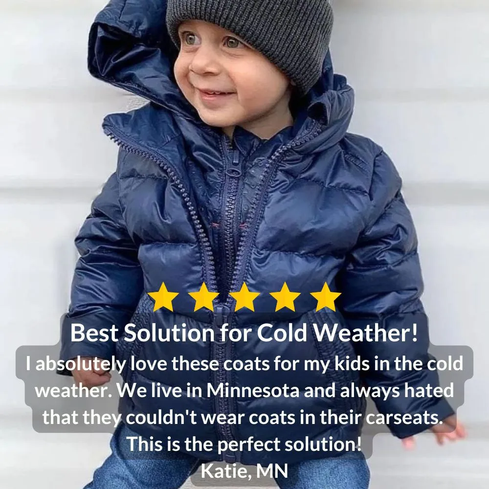 The Road Coat Down - Navy