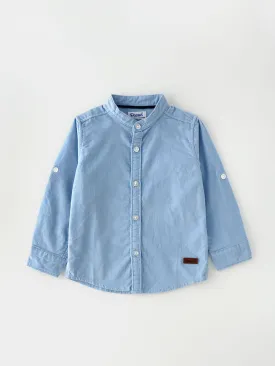 Trendy & Skin-friendly Full Sleeve Corduroy Shirt for Boys