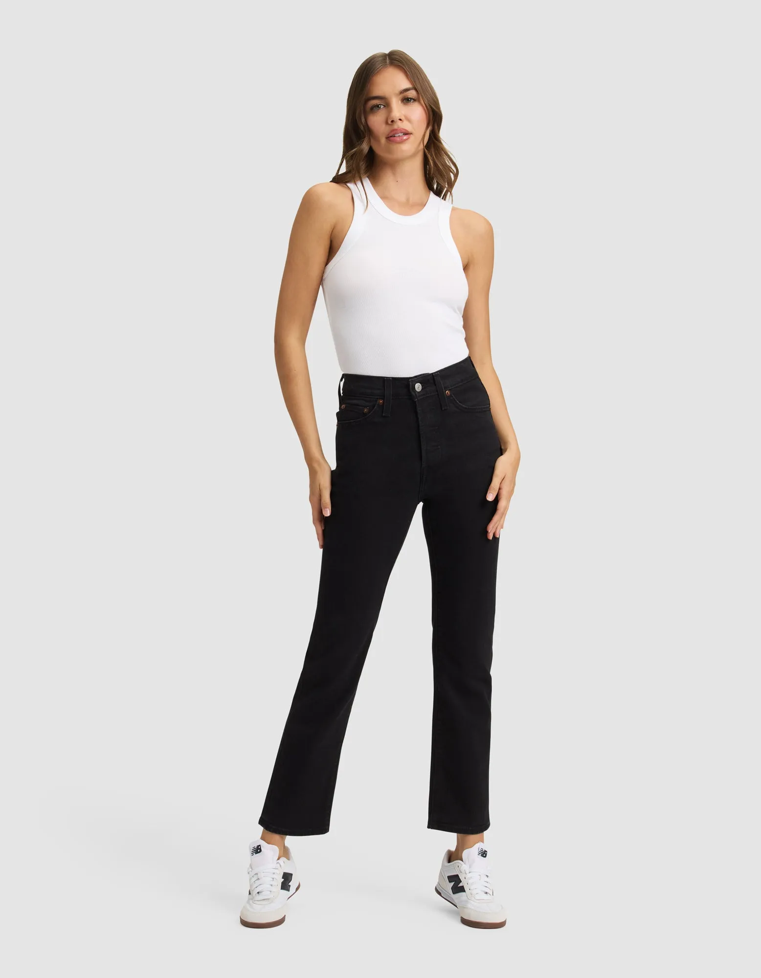 Women's Fine Ribbed Tank