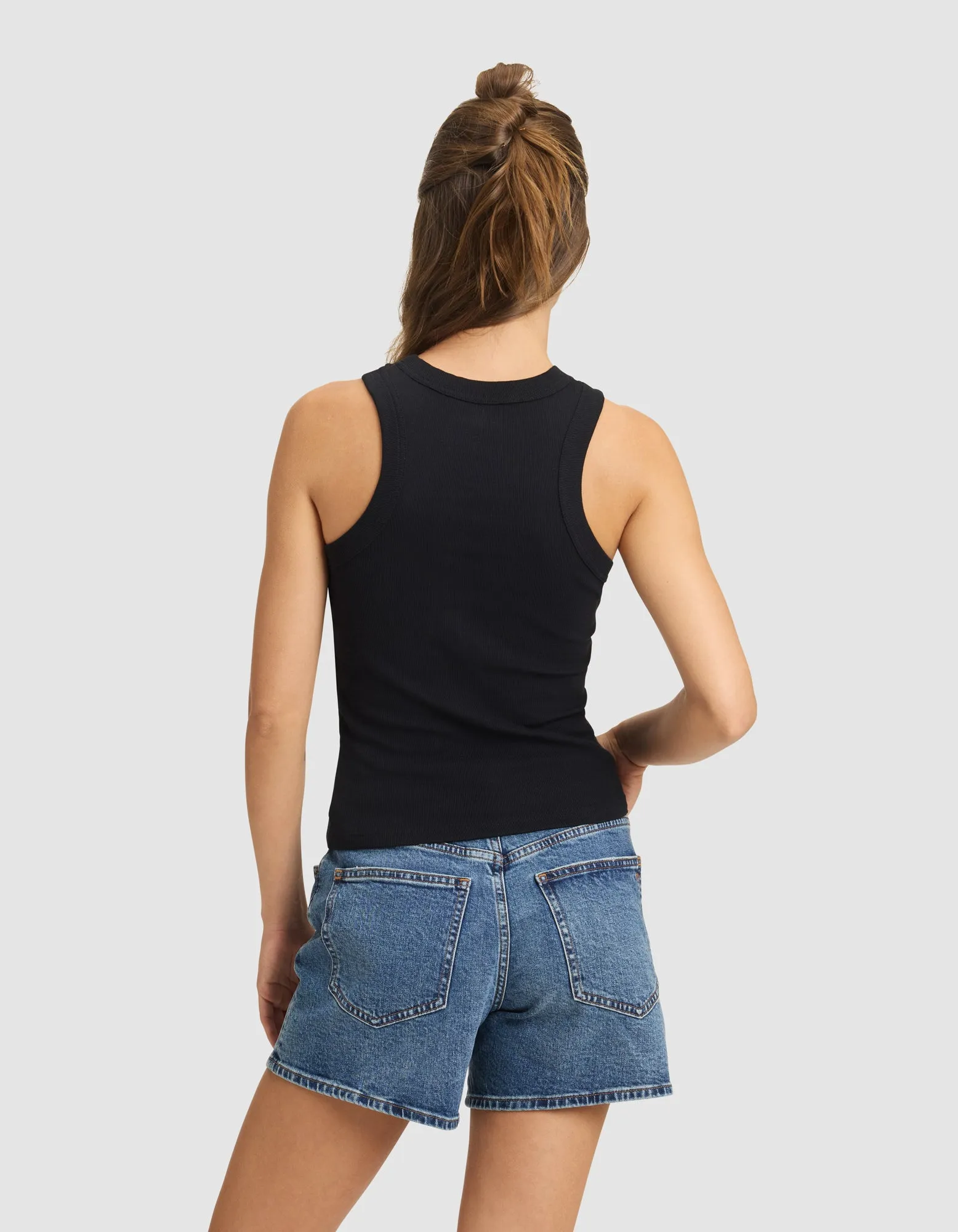 Women's Fine Ribbed Tank