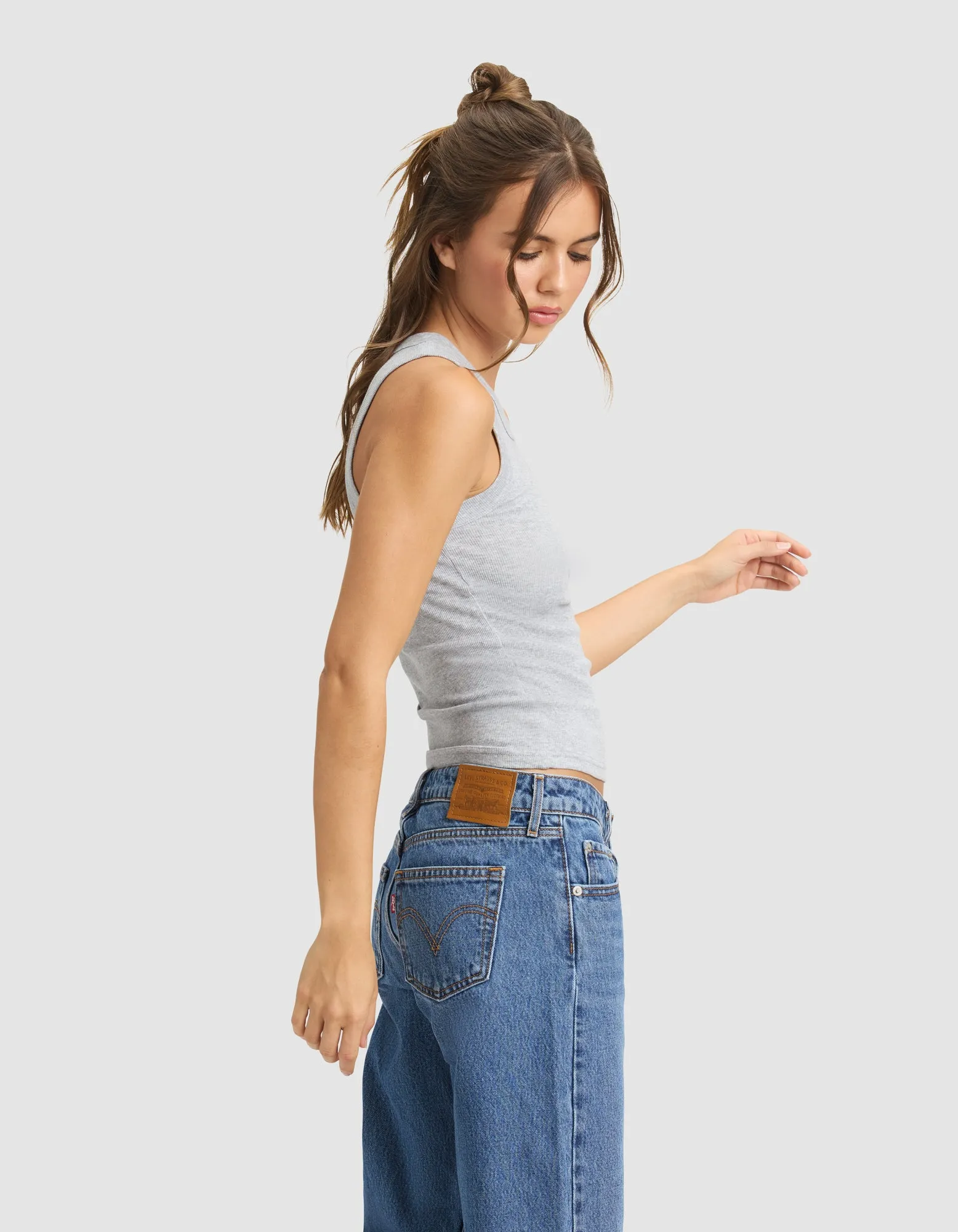 Women's Fine Ribbed Tank