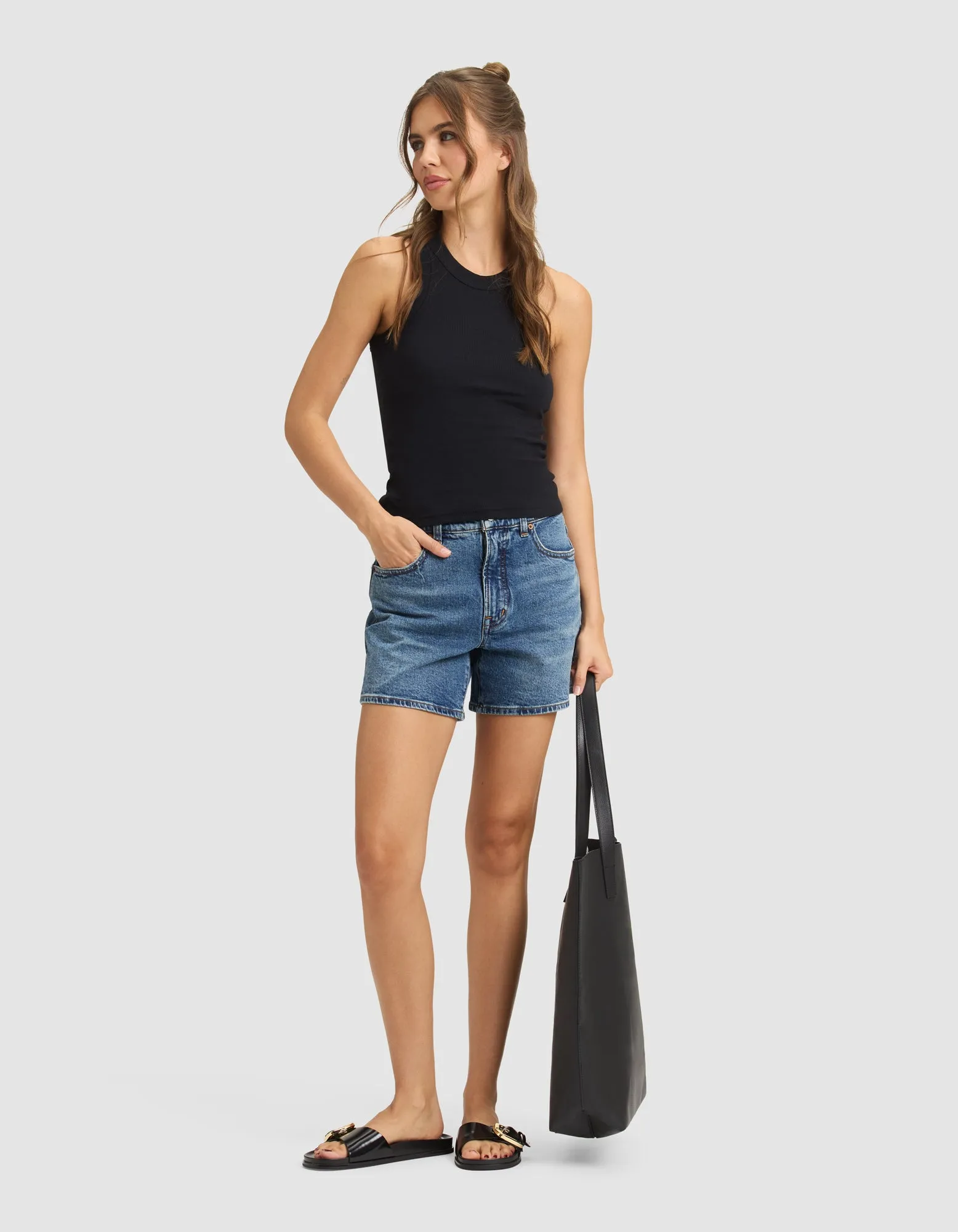 Women's Fine Ribbed Tank